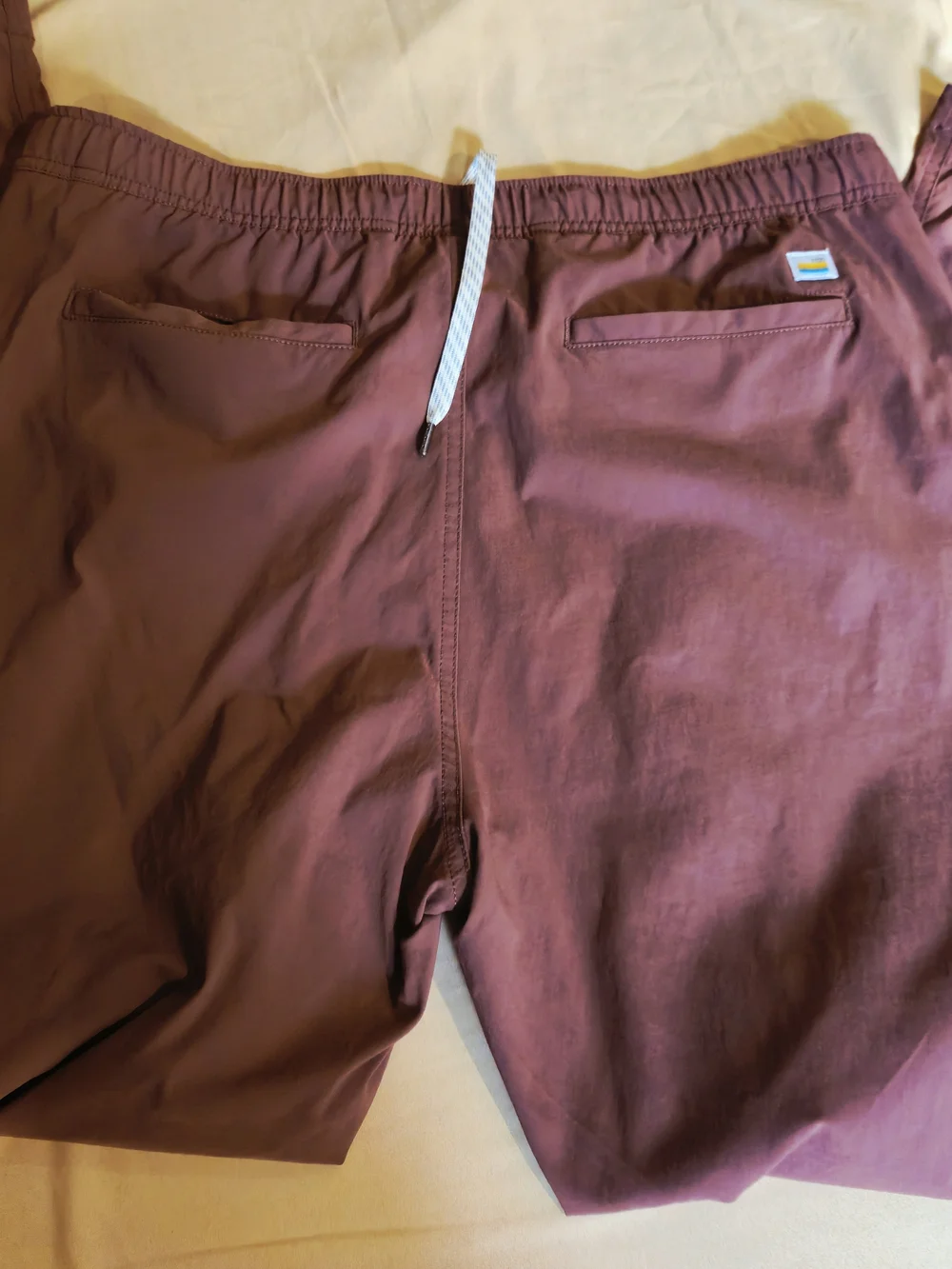 Vuori Men's Ripstop Climber Rust Brown Pants